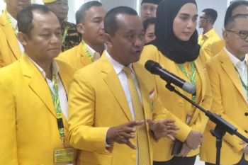 Bahlil sebut ada dua poin penting dibahas dalam Rapimnas Golkar