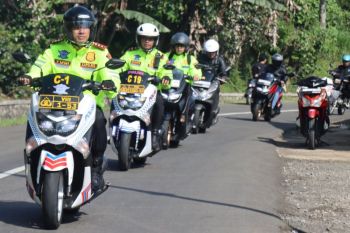 Polres Garut pastikan jalur nasional aman saat Natal dan Tahun Baru