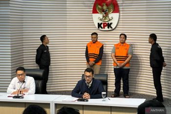 KPK mengumumkan Kajari Hulu Sungai Utara Kalsel jadi tersangka