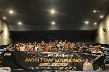 Nobar Hepi Hadir di Pekanbaru, Pelanggan Prestige Telkomsel Bisa Nonton Gratis Cukup Dengan Tukar Poin
