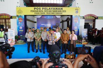 Kapolri menegaskan komitmen pemerintah dalam pelayanan Nataru