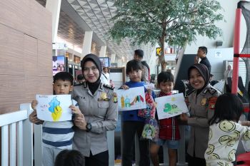 Sambut Natal, polisi Bandara Soetta aktifkan Pos Polri ramah