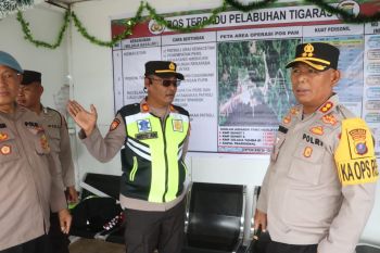 Polres Simalungun dirikan Posyansus di pintu tol Simpang Panei