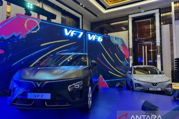 Ini  model mobil listrik VinFast dirakit di Subang