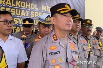 Polres Cianjur dirikan pos pelayanan di sejumlah destinasi wisata