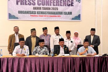 Lintas organisasi Islam suarakan aspirasi umat kepada Presiden serta Gubernur Riau