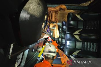 15 penumpang meninggal bus terguling di Semarang