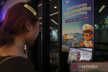 Uji coba teknologi pemindai wajah penumpang di Pelabuhan Merak