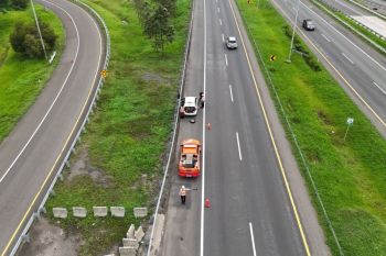 Jelang Natal, arus lalu lintas Tol Cipali lancar