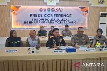 DVI Polri identifikasi enam korban bencana di Sumbar