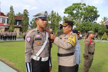 Polres Pasaman Barat dirikan enam pos pelayanan pengamanan natal tahun baru