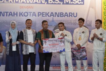 Pemkot Pekanbaru beri bonus Rp100 juta untuk atlet dan pelatih peraih medali SEA Games