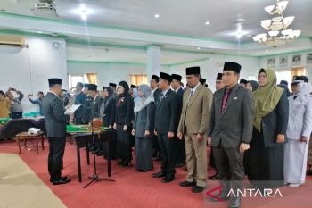 Pemkab Rejang Lebong mutasi dan rotasi 72 pejabat eselon III dan IV