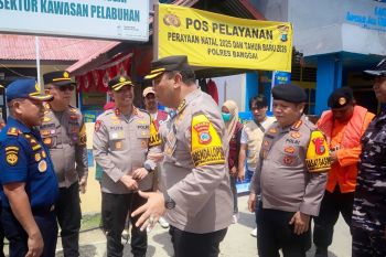 Polda Sulteng cek pos Nataru di Banggai pastikan kesiapan pengamanan