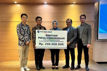 Pou Chen Group salurkan donasi Rp200 juta untuk korban banjir Sumatera