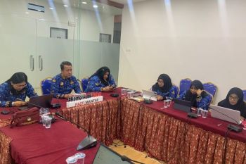 Kanwil Kemenkum Kalbar Harmonisasikan raperbup Sintang tentang penegasan batas wilayah desa