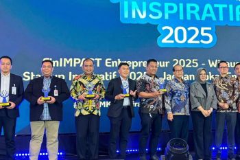 Bank Nagari meraih penghargaan dari Kementerian UMKM RI