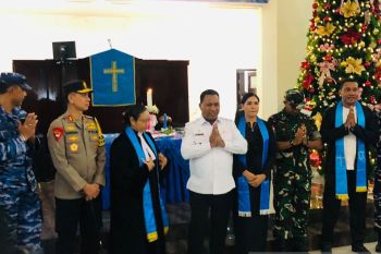 Forkopimda Maluku safari gereja di Ambon pastikan ibadah Natal damai