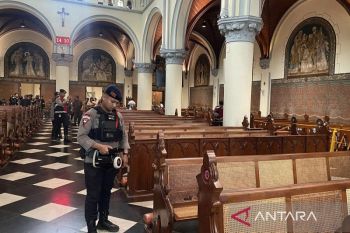 Sterilisasi Gereja Katedral, Polda Metro kerahkan Jibom dan K9