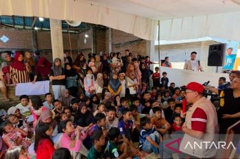BNPB gelar "trauma healing" bagi anak korban bencana di Agam