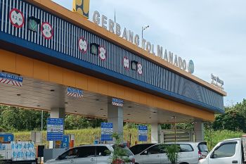 Kendaraan gunakan tol Manado-Bitung naik 61 persen