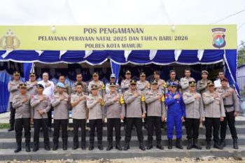 Kapolda Sulbar jamin kesiapan pos pengamanan Nataru