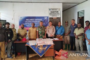 Kodim 1702 Jayawijaya pastikan keamanan penyaluran BLTS di Mamteng berjalan dengan baik