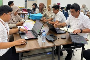 Kantor Pertanahan Pasaman ikuti Monev PTSL 2025 dan penuntasan tunggakan layanan pertanahan