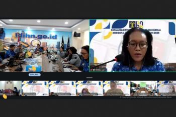 Kanwil Kemenkum Kalbar Ikuti Sosialisasi Pedoman Pelaporan dan Penilaian Kinerja JDIH Tahun 2025