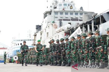 Pangdam XII/Tanjungpura lepas keberangkatan satgas percepatan penanggulangan bencana