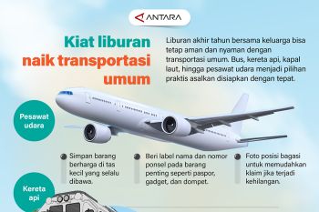 Kiat liburan naik transportasi umum