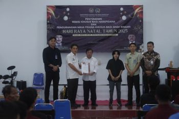 79 narapidana Lapas Tarakan terima remisi Natal