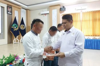 Ditjenpas Sulteng beri remisi Natal untuk 241 warga binaan Nasrani