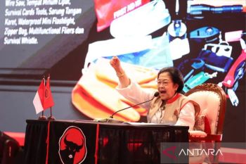 Megawati hadiri Rakernas dan HUT ke-53 PDIP di Ancol, disambut antusias para kader