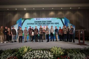 Pertamina EP lindungi BMN dari masalah hukum melalui sertifikasi tanah