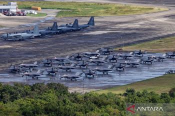 Tiga pesawat tempur AS dipindahkan ke Timur Tengah