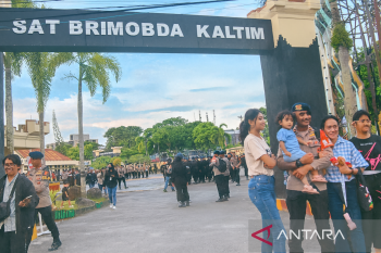 Polda Kaltim kirim 100 personel Brimob ke Aceh bantu percepat pemulihan pasca bencana