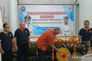 KONI Temanggung fokus tingkatkan kualitas atlet melalui TC kontingen