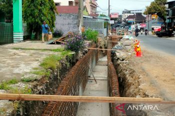 DPUPR Rejang Lebong pastikan pembangunan drainase Rp3,7 miliar rampung