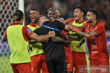 Persija Jakarta menang 3-0 atas Bhayangkara Presisi Lampung FC di SUGBK