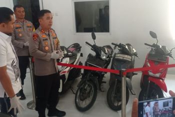 Polisi Resor Lebak tangkap empat terduga pelaku penambang ilegal di TNGHS