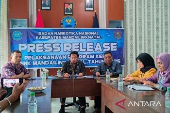 BNNK Madina ungkap capaian 2025 di tengah menguatnya ancaman narkotika global