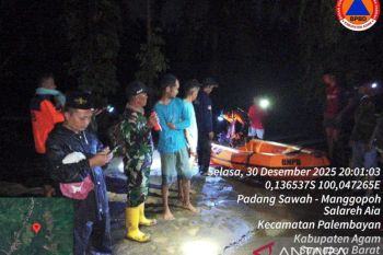 BPBD Agam: 12 rumah terendam banjir di Tapian Kandih Agam (Video)