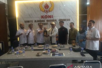 KONI Lampung kunjungi Jambi minta dukungan jadi tuan rumah PON 2032