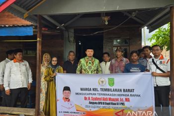 Syahrul Aidi Sambangi Penerima BSPS, Warga Inhu dan Inhil Sempat Tak Percaya Dapat Bantuan