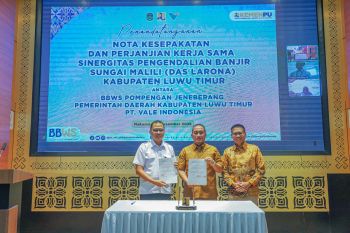 PT Vale, Pemkab Luwu Timur dan BBWS sinergi normalisasi Sungai Malili