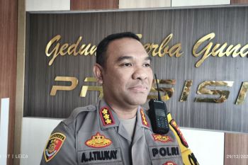 Polresta Bandarlampung lakukan pengalihan arus lalu lintas pada malam tahun baru