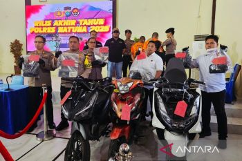Polres Natuna tangani 55 kasus kejahatan di daerah perbatasan sepanjang 2025