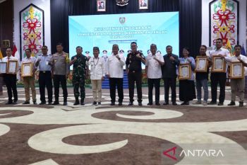 LKBN ANTARA Biro Kalteng terima penghargaan Kapolda atas pemberitaan berimbang