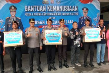Polda Kalimantan Tengah kirim bantuan untuk korban bencana di Sumatera